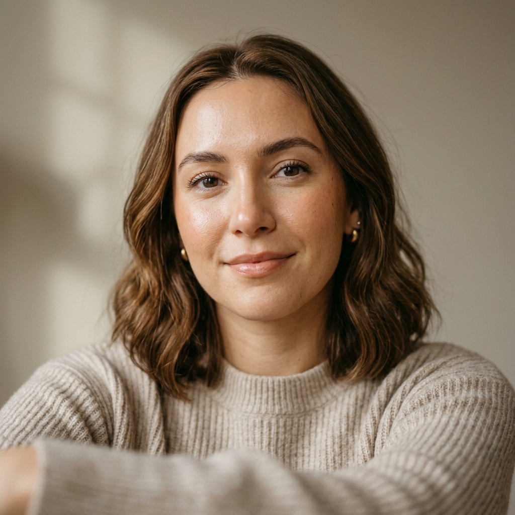 Mulher com pele perfeita